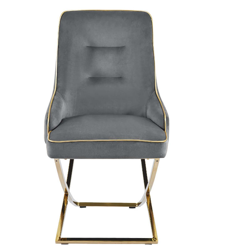GOF Furniture - Ortho Grey Dining Chair