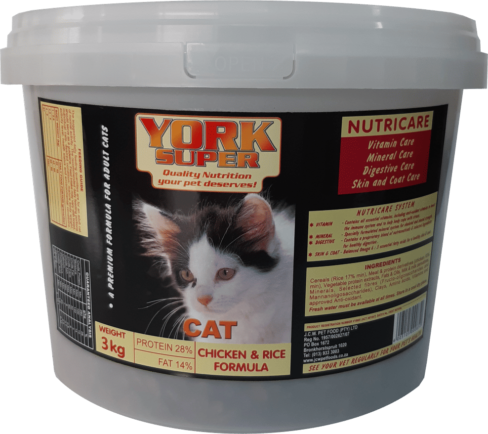 YORK SUPER CAT FOOD 25KG