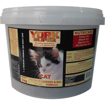 YORK SUPER CAT FOOD 25KG
