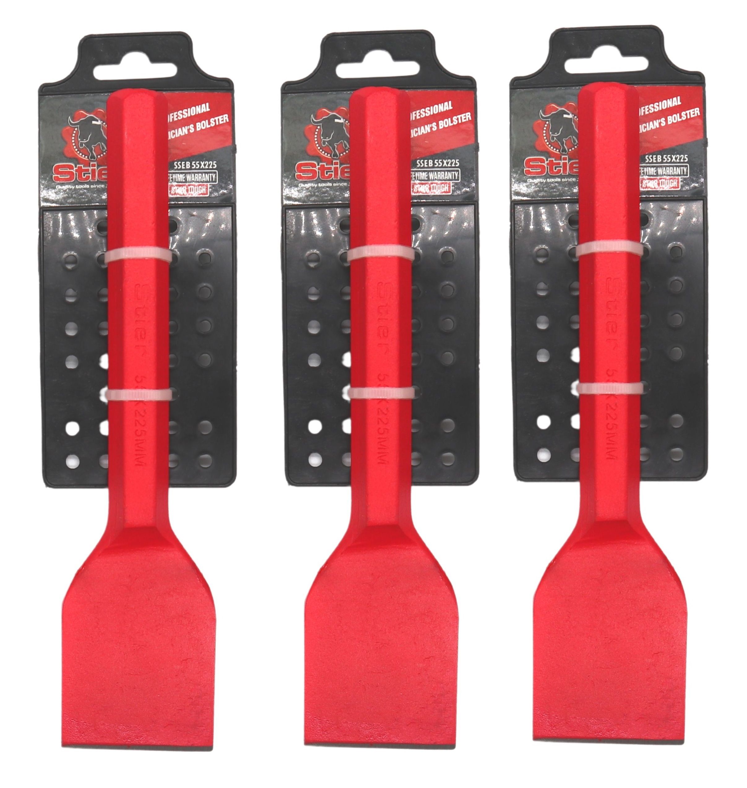 Stier Electricians Bolster 55mm - Pack of 3