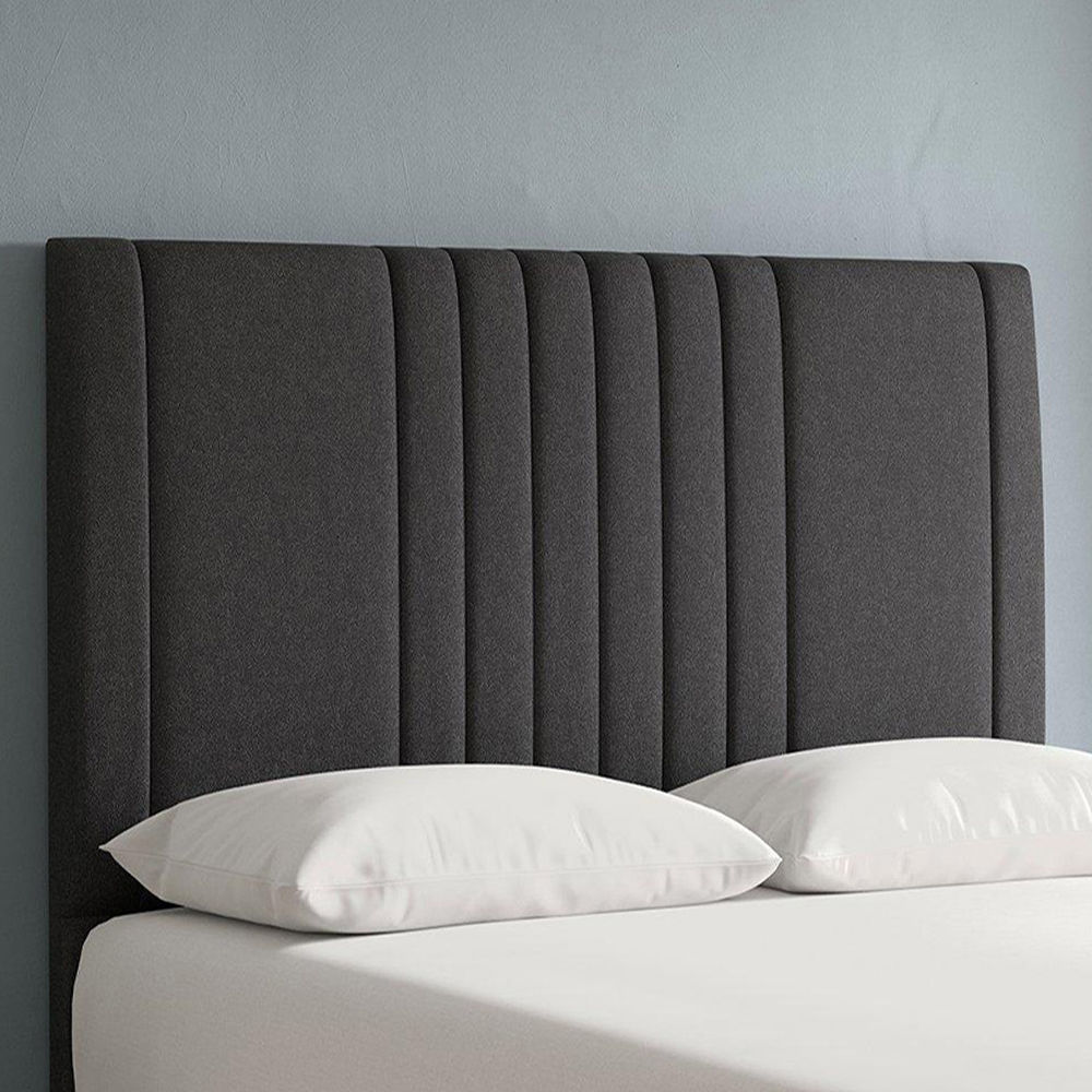 Darla Boucle Panel Headboard Queen Coco-liquorice