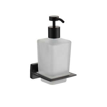 B/A SOAP DISPENSER - MATT BLACK - SQUARE