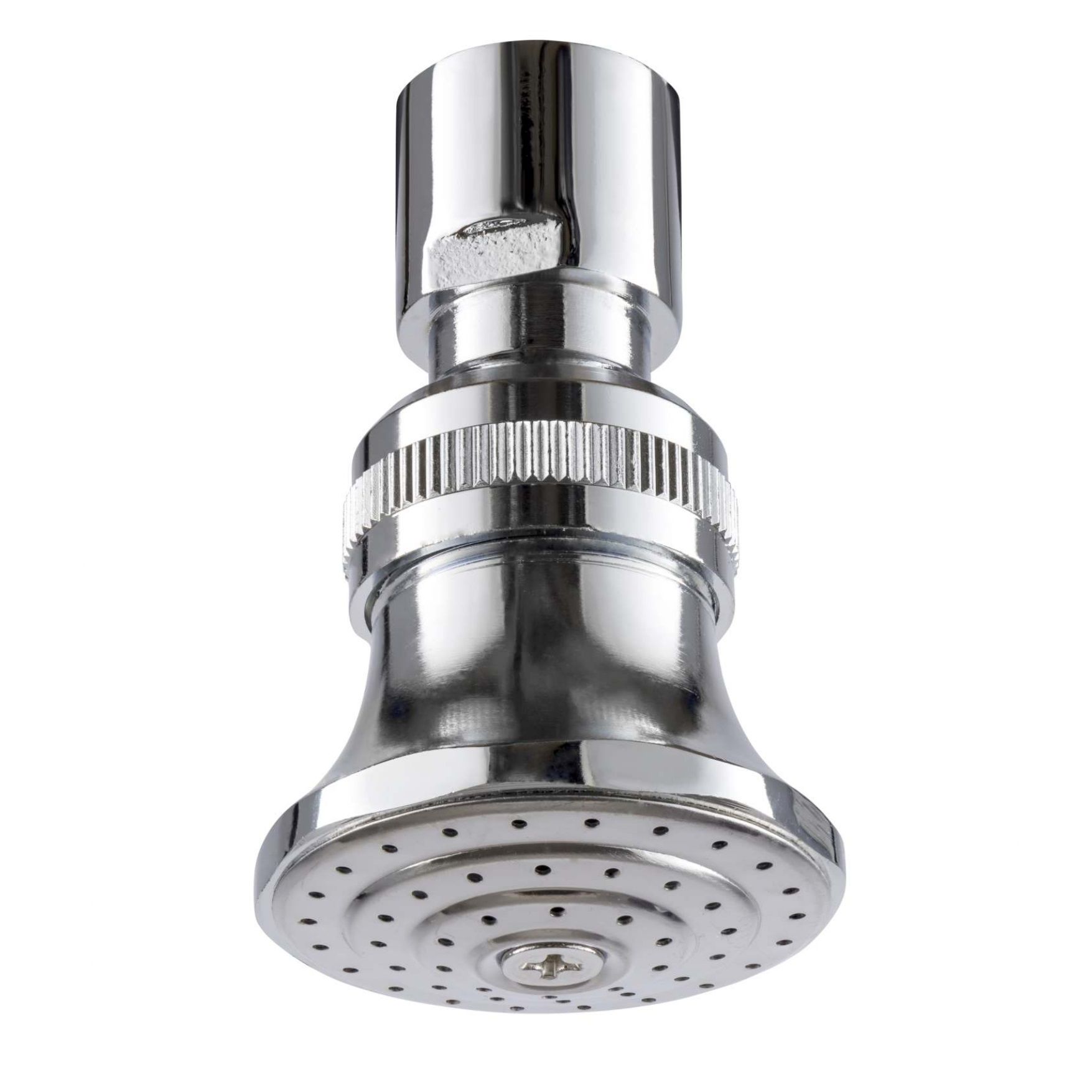 SHOWER ROSE - KNUCKLE (CHROME PLATED)
