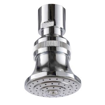 SHOWER ROSE - KNUCKLE (CHROME PLATED)