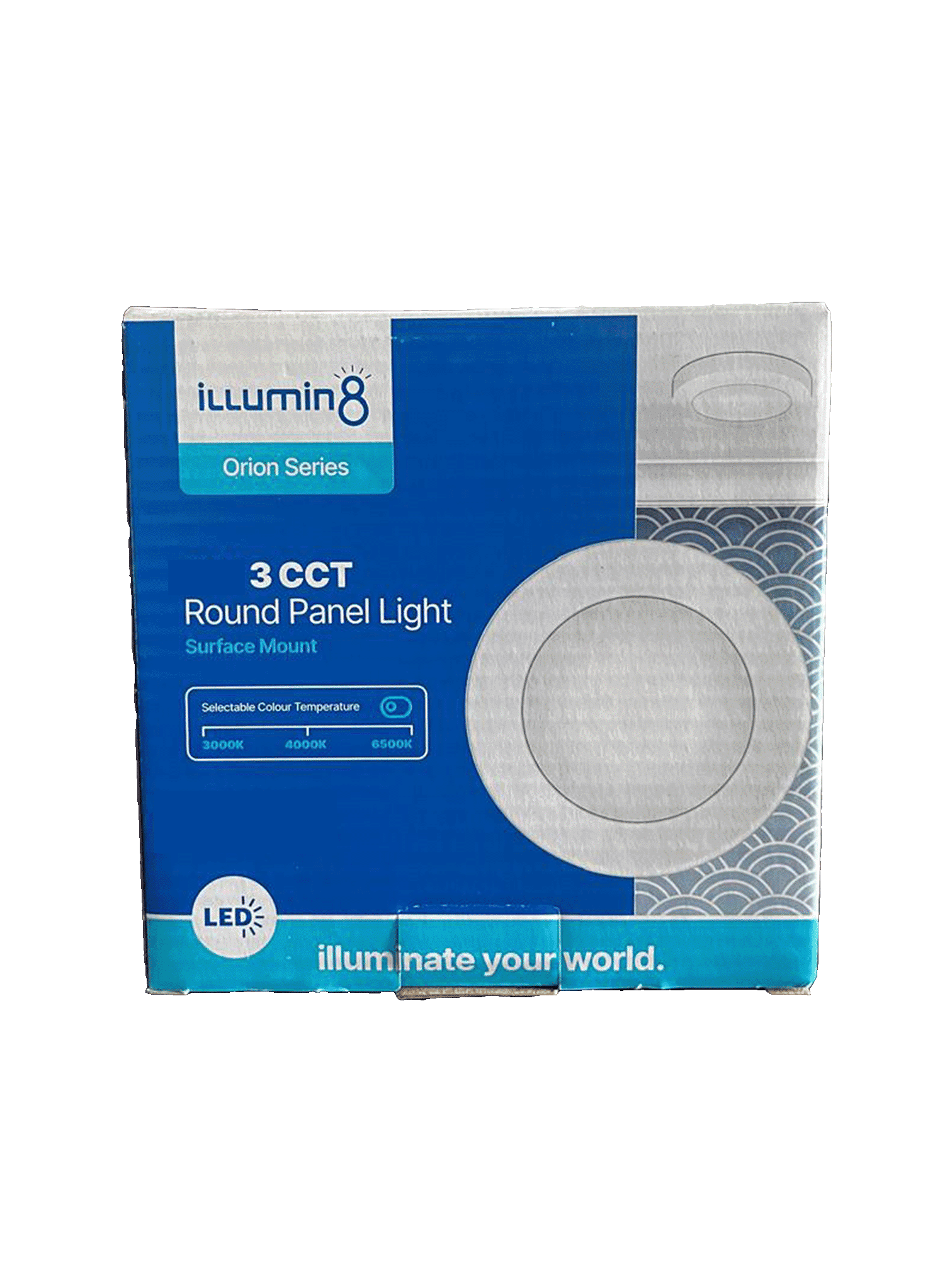 24W Round Surface Panel 3CCT