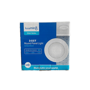 24W Round Surface Panel 3CCT