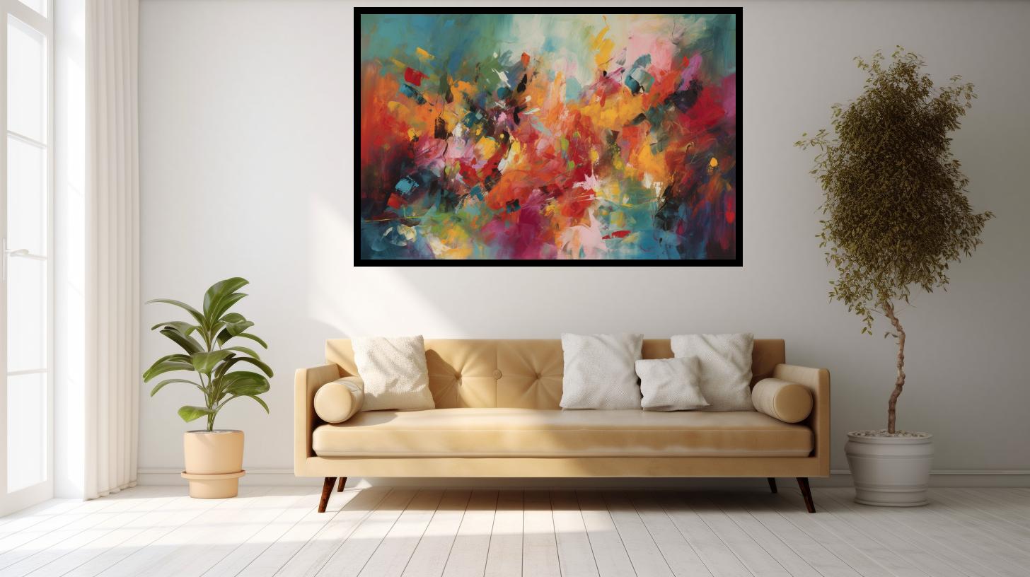 Canvas Art Painting - Abstract A0002 - [120 x 80 cm]