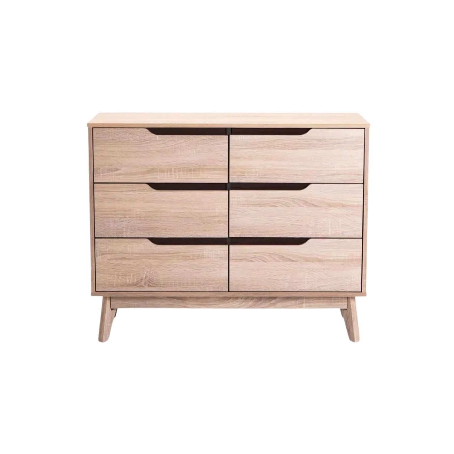 6 Drawer Storage Dresser for Bedroom