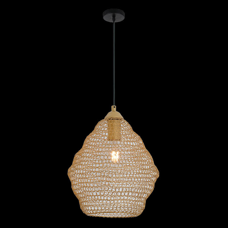 230v 40W Medium Phantom Pendant Gold
