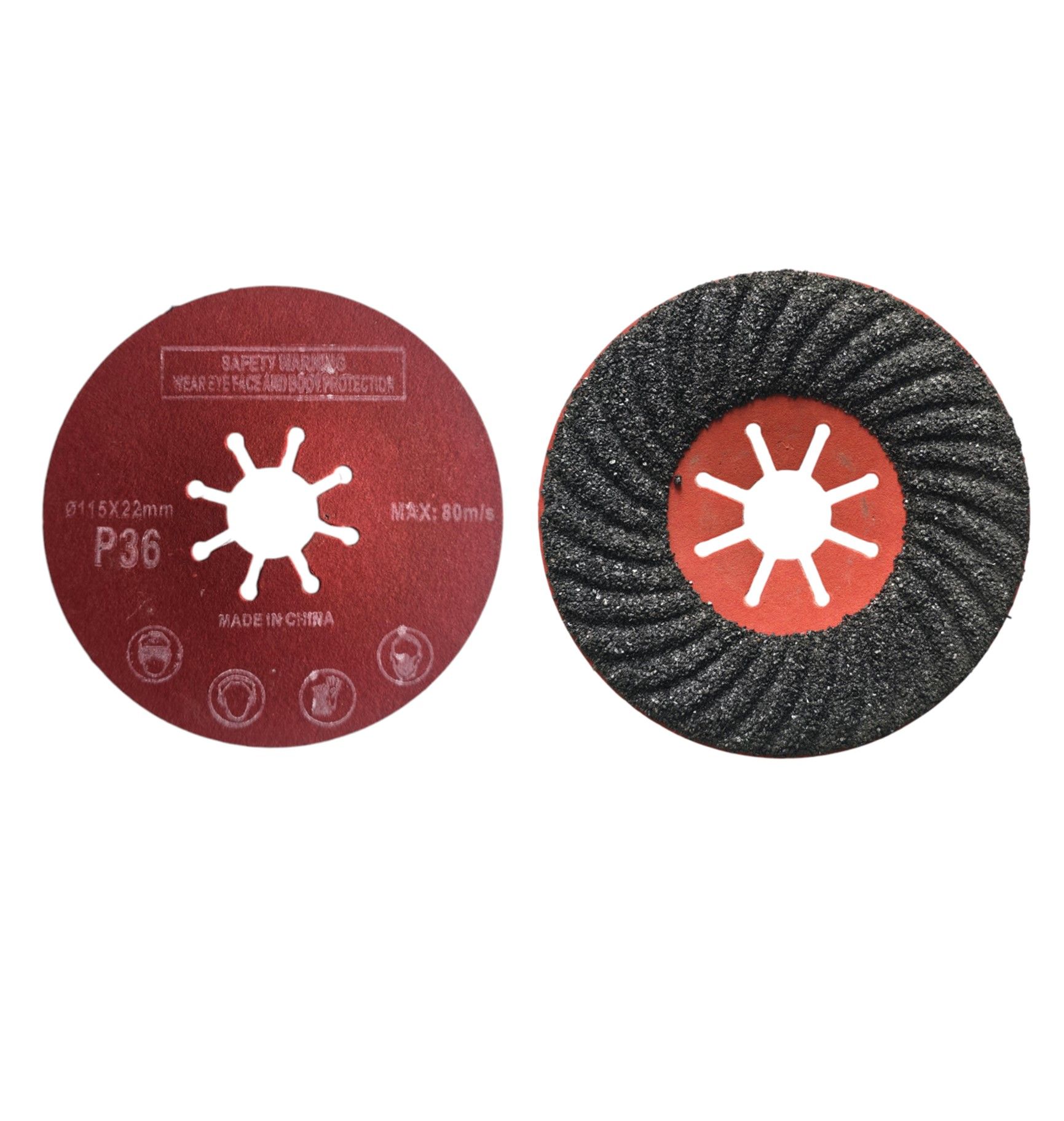 Majesta Fibreflex Semi Flexible Surface Grinding Disc 115mm 36 Grit