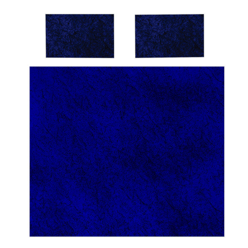 Royal Blue Duvet Cover Set Queen