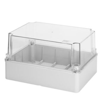 Enclosure Clear Lid 150x110x140 IP56