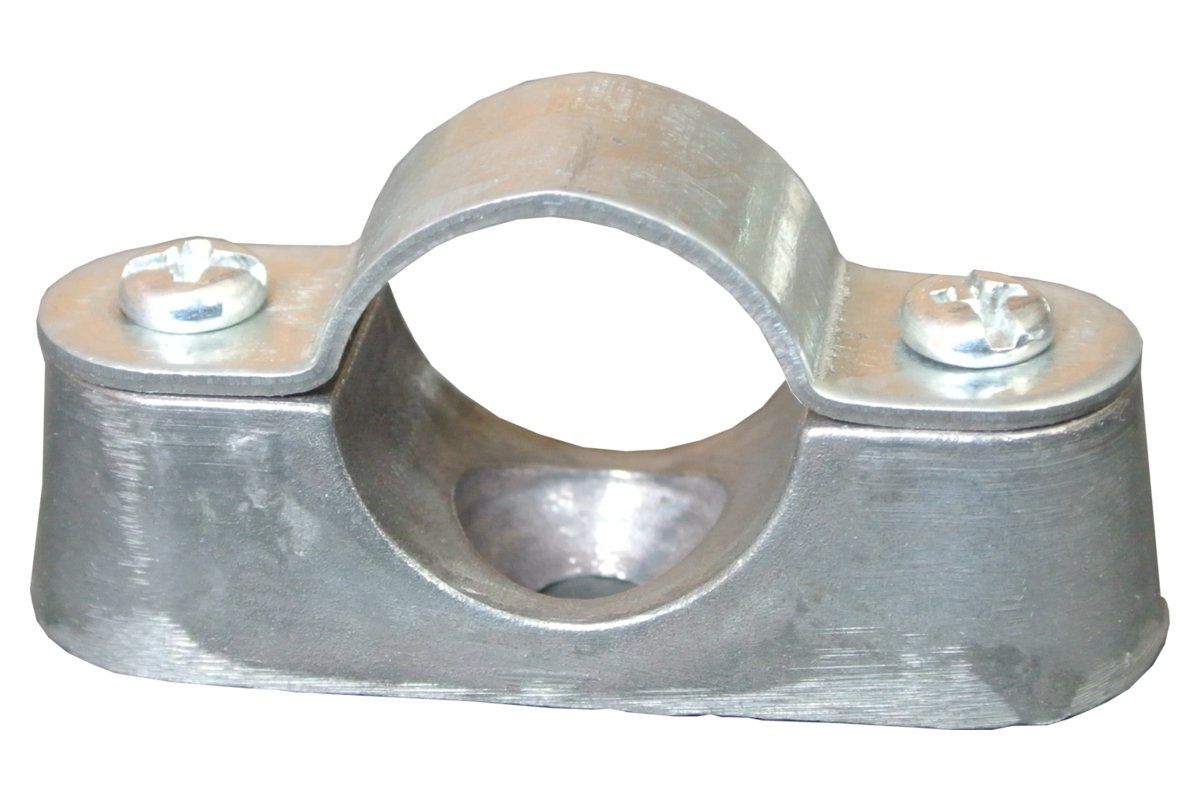 25mm Galvanized Space Bar Hospital Saddles (100 pcs)