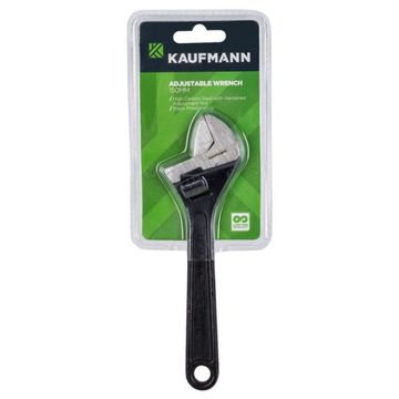 Kaufmann - Adjustable Wrench - Packed - Green -150mm