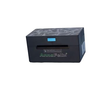 AnnaFelix Black Thermal Label Printer for Small Business