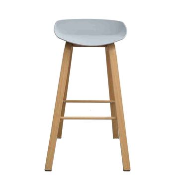 CozyCraft - Emma Bar Stool (Grey)