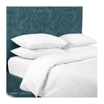 Figure It Out Tiffany Headboard and Velvet Base