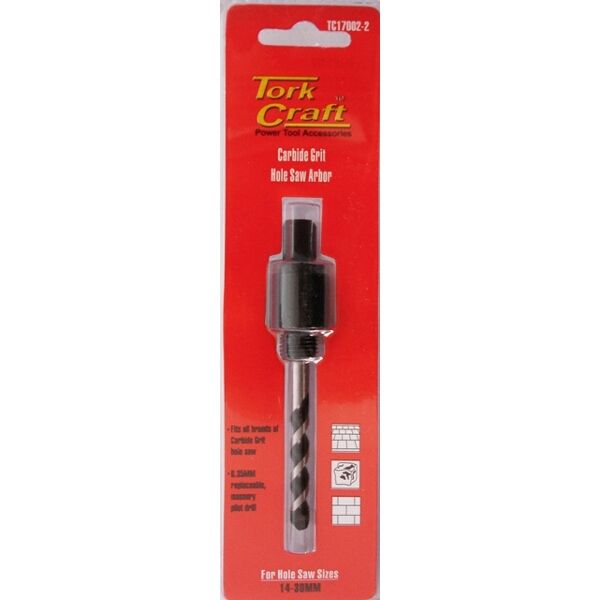 Mandrel Carbide Grit Hole Saw 16 - 30Mm