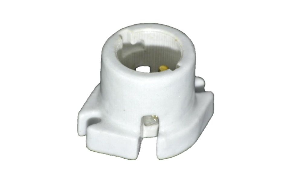 Lampholder B22 skirted porcelain