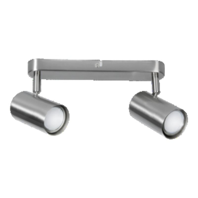 Satin Chrome Spotlight (2 x LED GU10)