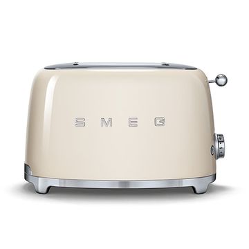 SMEG RETRO 2 SLICE TOASTER CREAM TSF01CRSA