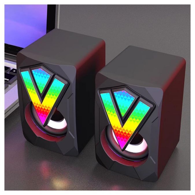 RGB Bluetooth Speaker – Portable Wireless Speaker with Colorful LED Lights & Deep Bass