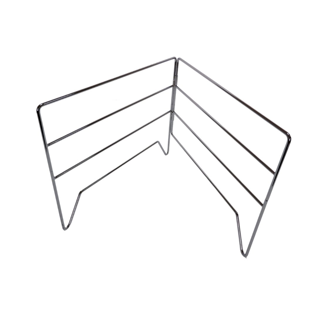 Lifespace Folding Multi Level Grid Stand - Chrome
