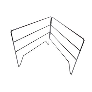 Lifespace Folding Multi Level Grid Stand - Chrome