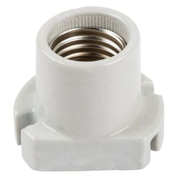 Lamp Holder Porcelain Skirted Es - 5 Pack