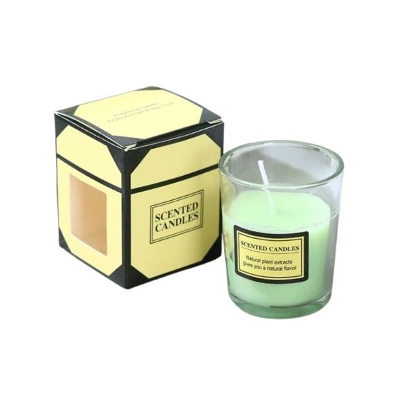 Aromatherapy Natural Plant Extracts Scented Candle In Glass - JG20375264