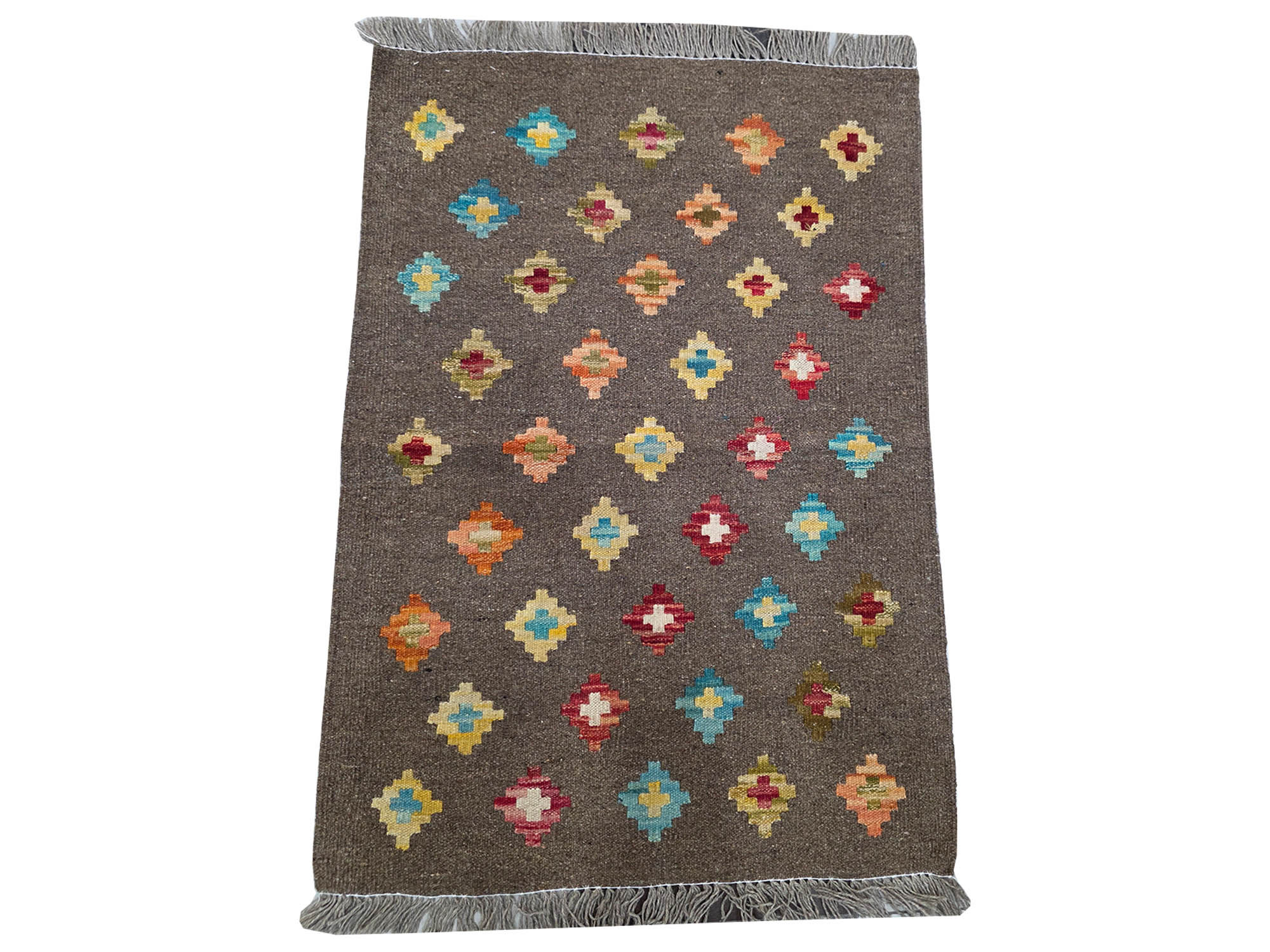 Beautiful Afghan Handwoven Small Kilim - 95 x 68 CM