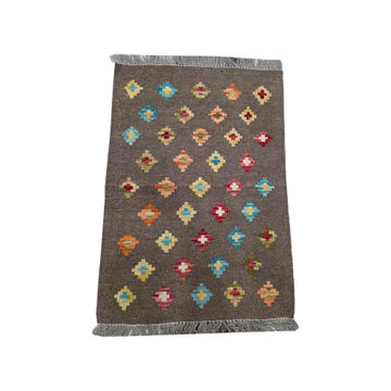 Beautiful Afghan Handwoven Small Kilim - 95 x 68 CM