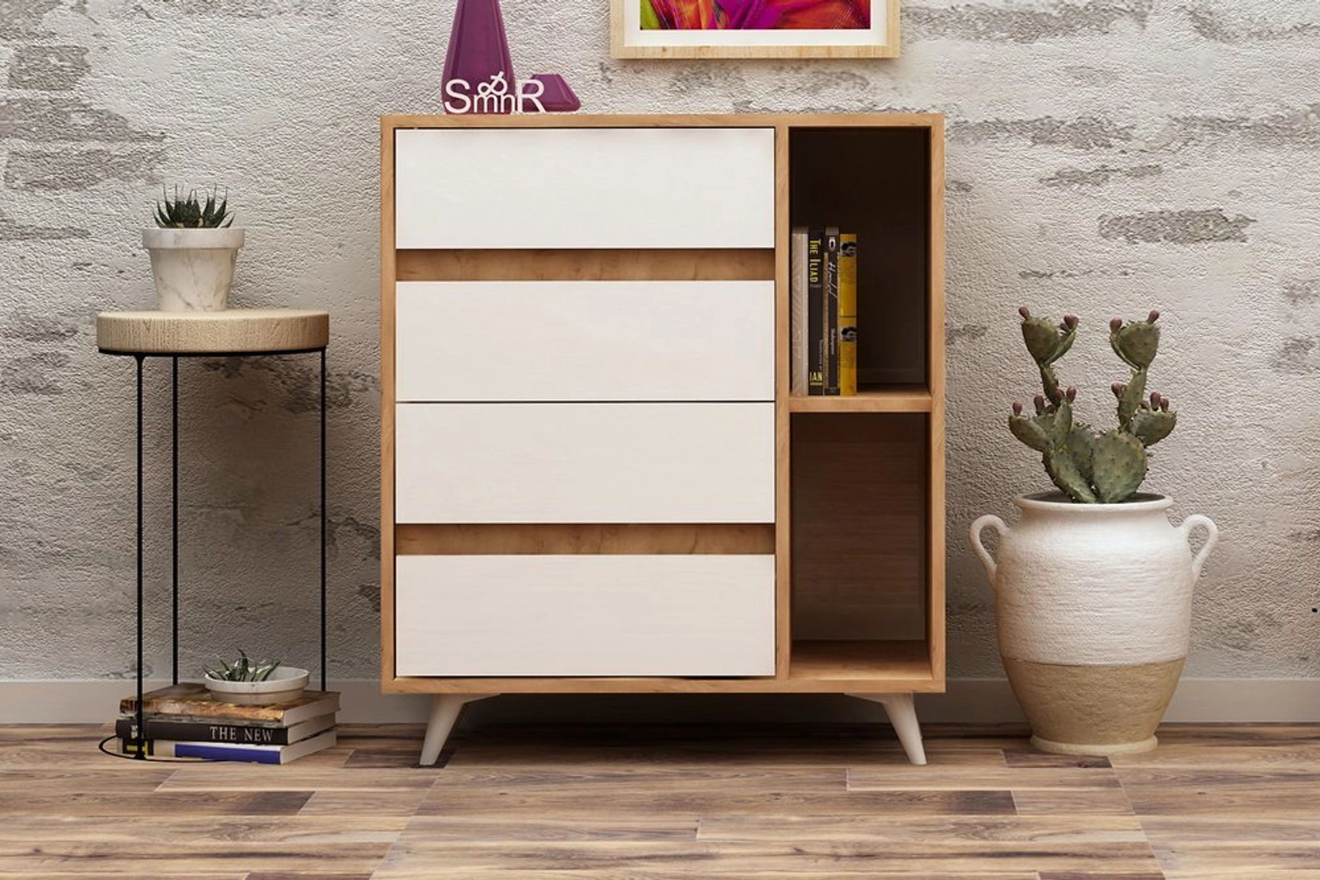 Enhle chest of drawers