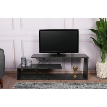 TV Stand Zigzag - Anthracite