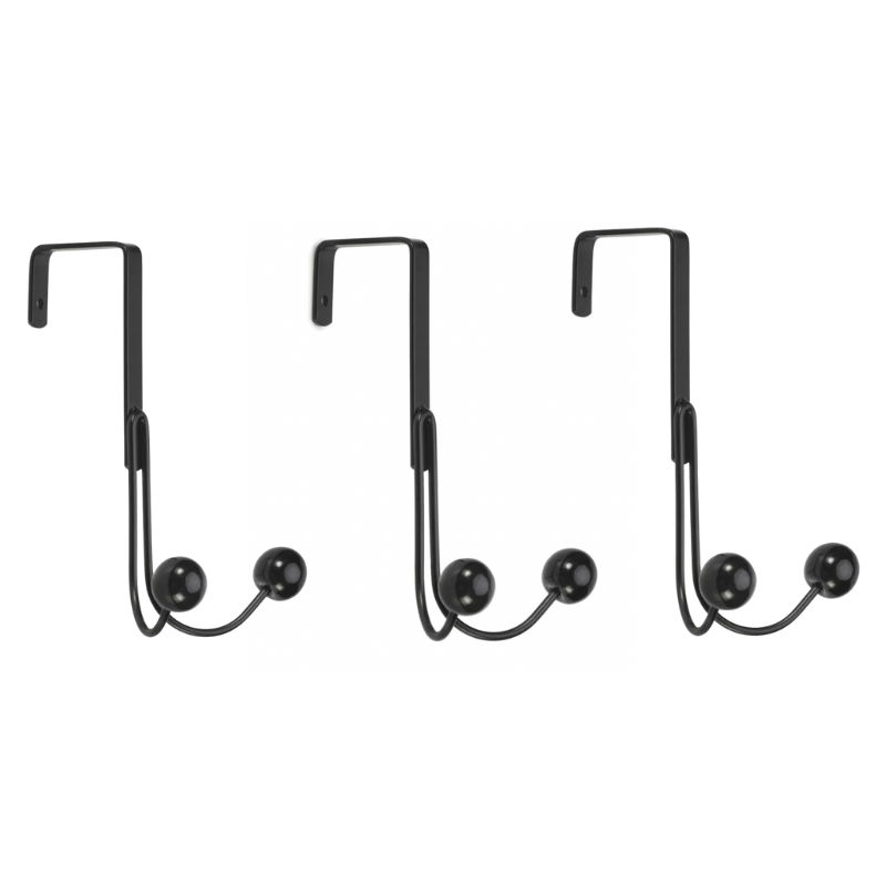 Over Door Hook, Black