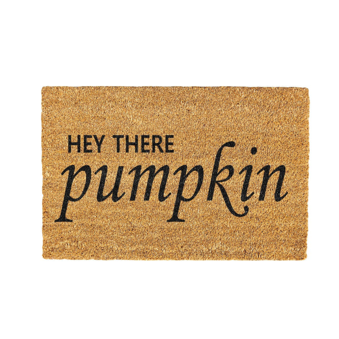 Hey There Pumkin Coir Doormat Design 700 x 400 mm