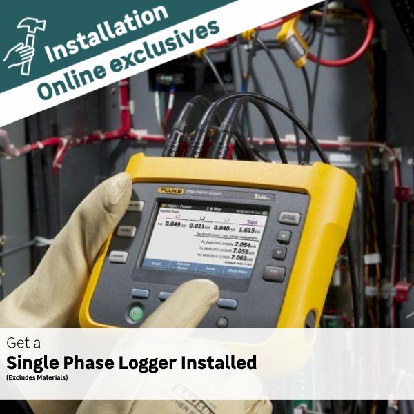 Single-Phase Logging For 2 Weeks With Report.63A max