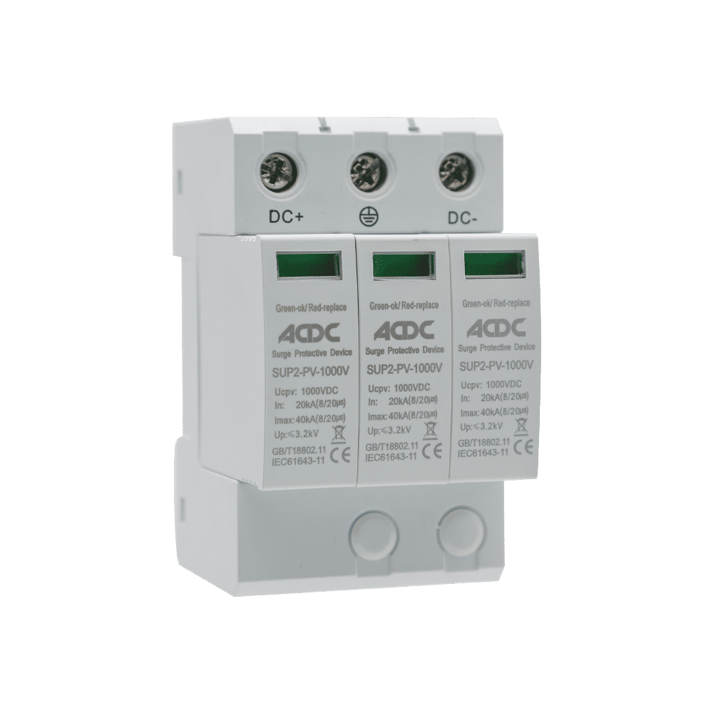 2 POLE 40KA PV SPD 900VDC