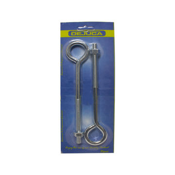 Dejuca - Eye Bolt with Nut - 10mm X 200mm - 2/pkt - 2 Pack