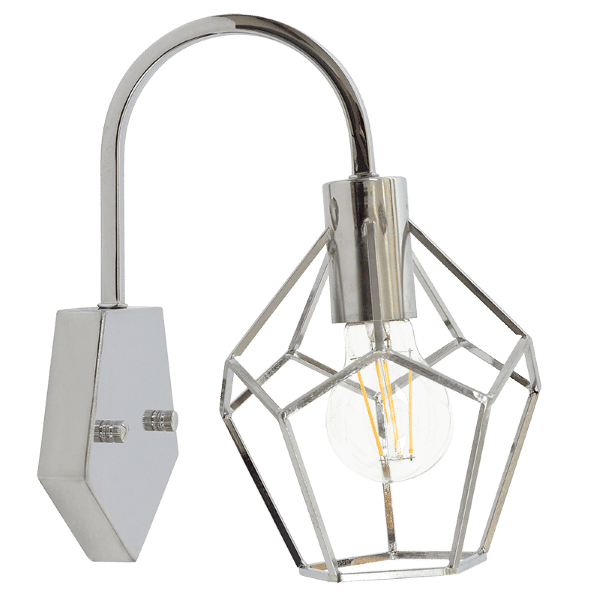 Zebbies Lighting Huxley Chrome Wall Light