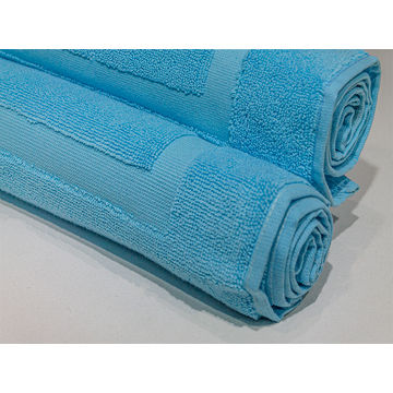 Bunty's Plush 750GSM - Bath Mat - 050x080cm - Gulf Stream(2pc Pack)