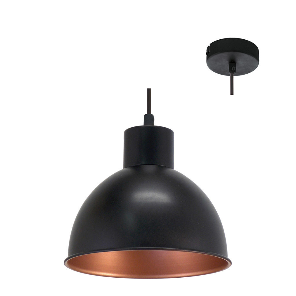Truro1 - Pendant - Black/Copper