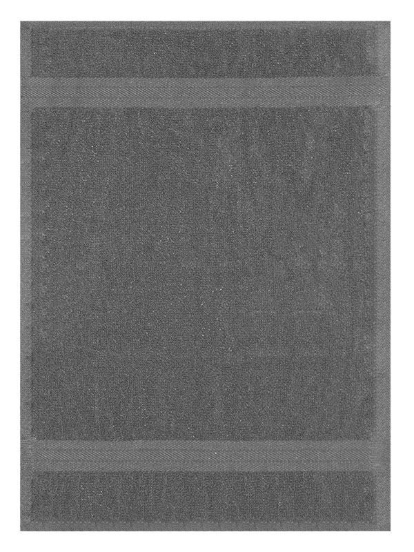 Recycled Yarn - Ocean's 380GSM - Guest Towels - Dark Grey (01 Piece Pack)