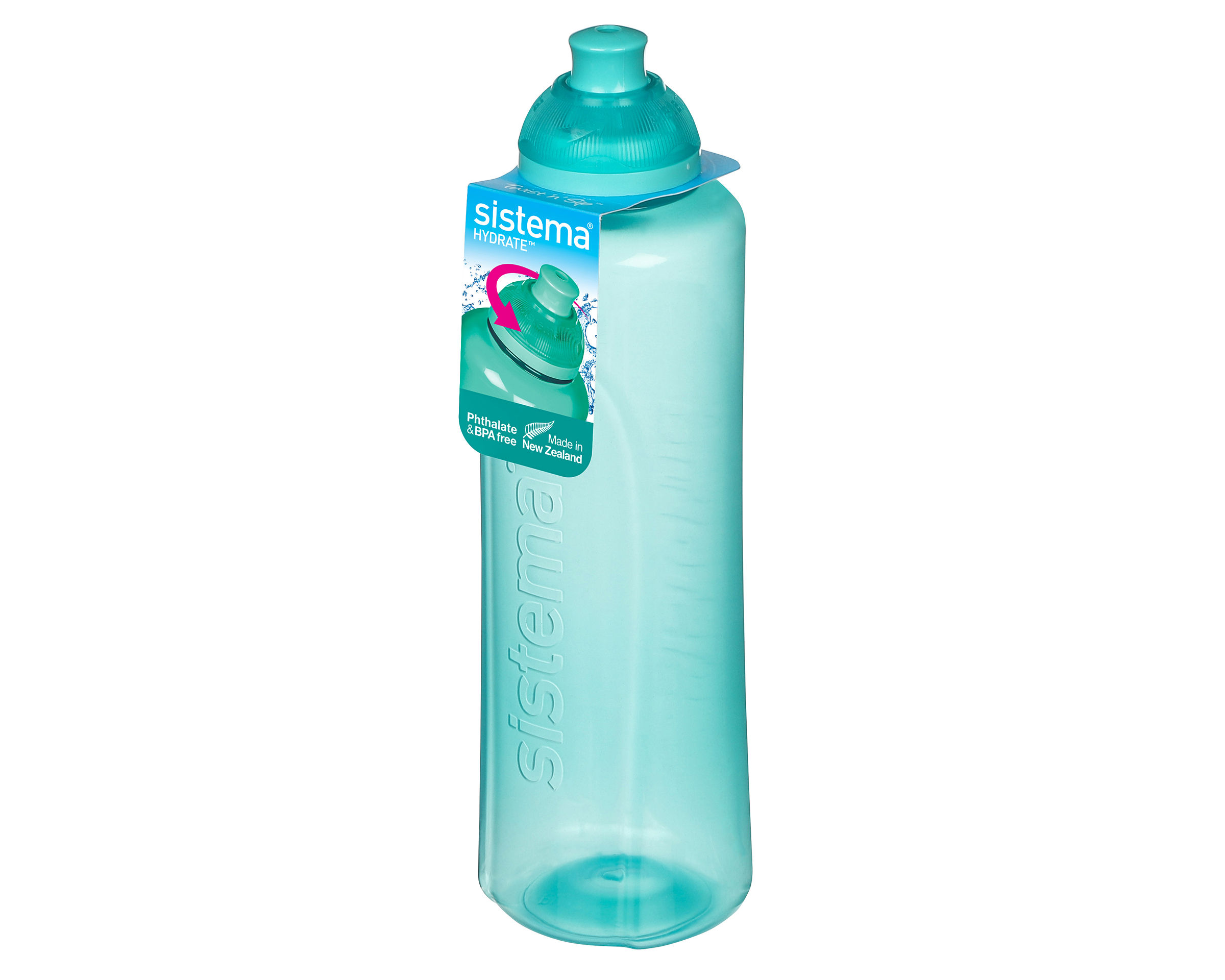 Sistema Twist 'n' Sip 600ml Swift Bottle Teal