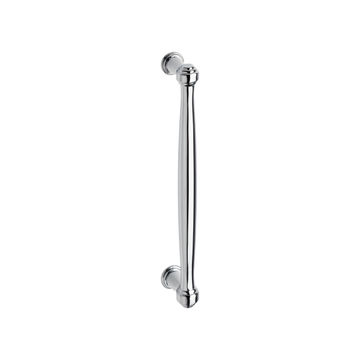 Round pull handle polished chr