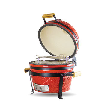 Kamado Mini Phoenix 16 – Tabletop Grill (Red)
