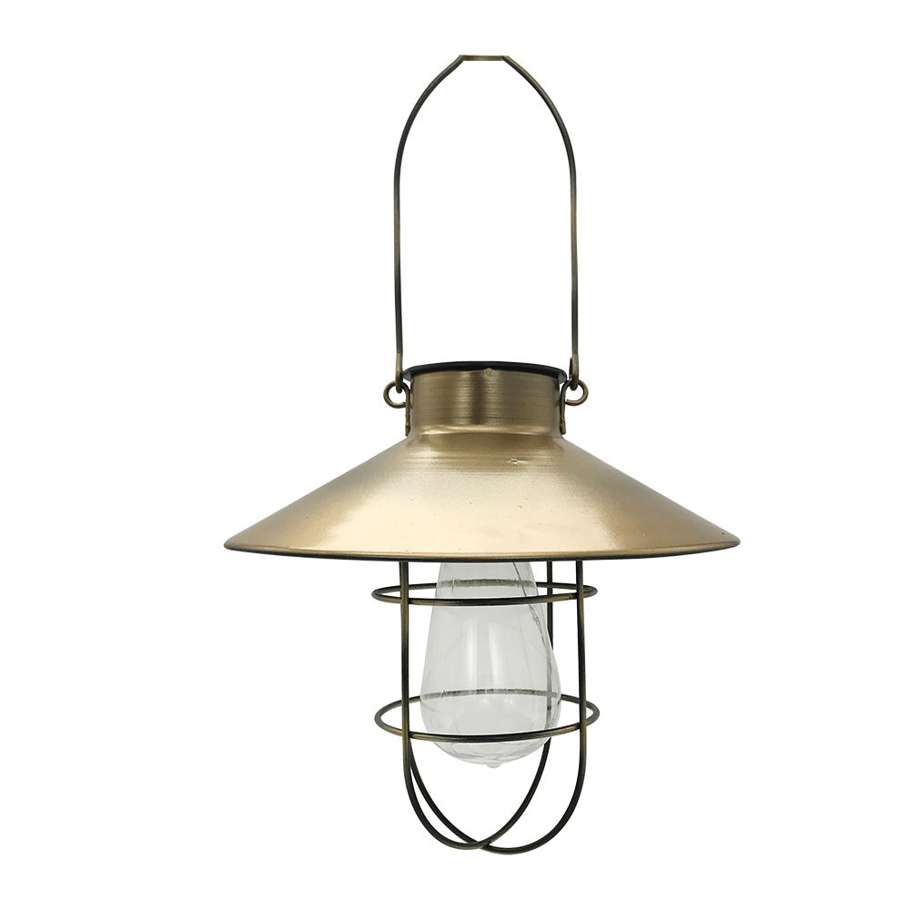 Eurolux - Solar - Large Hanging Cage - Lantern - Copper