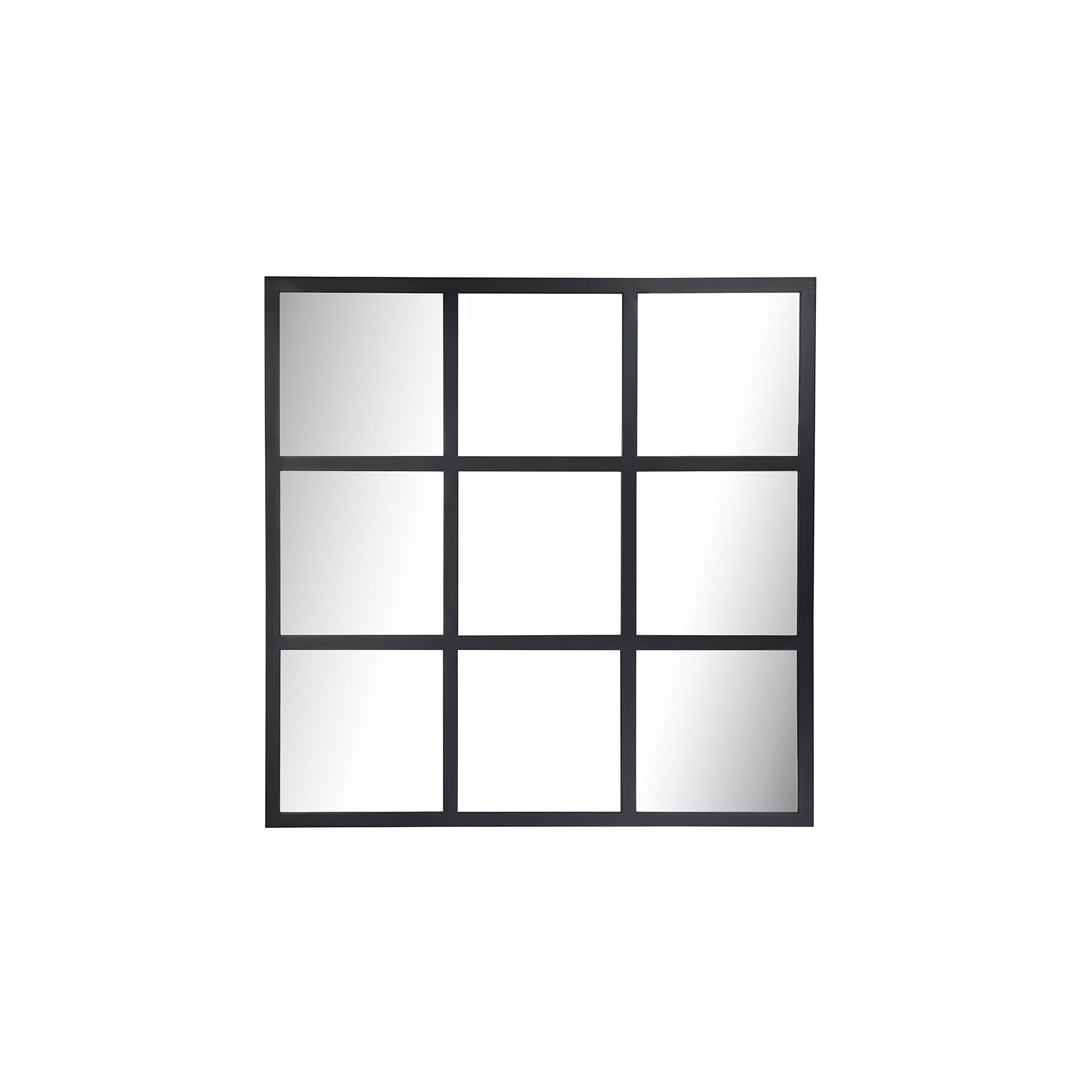 Paramount Mirrors & Prints - Dutch Window Mirror - Black