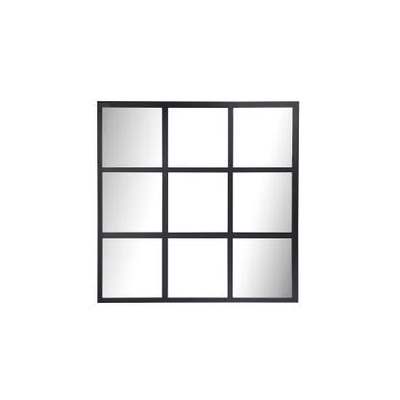 Paramount Mirrors & Prints - Dutch Window Mirror - Black