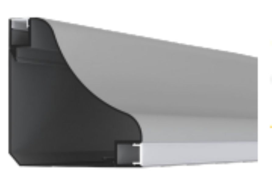 ALUMINUM CORNICE LIGHTING EXTRUSION ( 70X70X3000 MM)